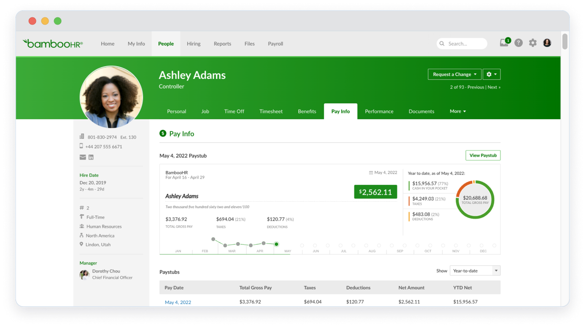 BambooHR Overview BambooHR Overview