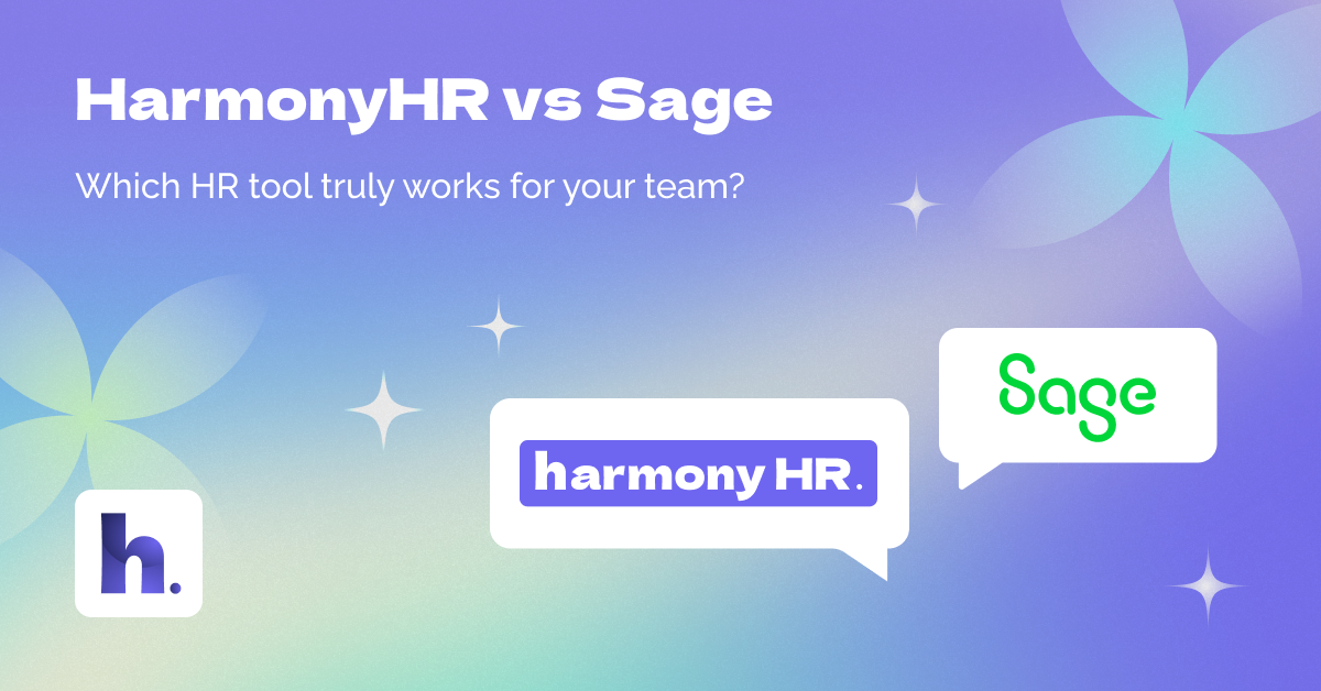 Sage HR vs HarmonyHR (2025): Pricing, Reviews, Demo, and Best HR Software Alternatives