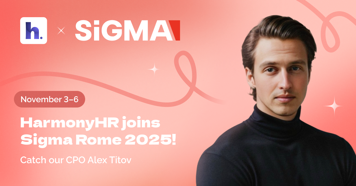 SiGMA Rome 2025: HR Tech & iGaming Insights from HarmonyHR